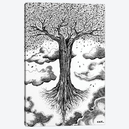 The Sacred Tree Canvas Print #JLK108} by Jerry Lee Kirk Canvas Wall Art