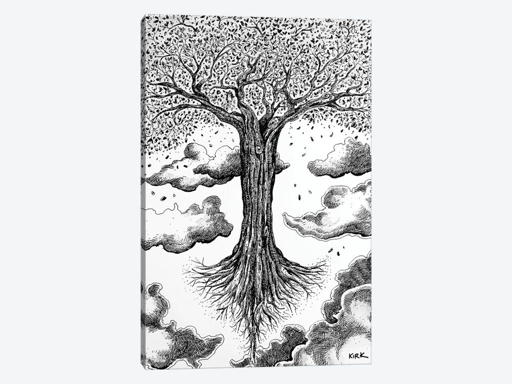 The Sacred Tree by Jerry Lee Kirk 1-piece Canvas Artwork