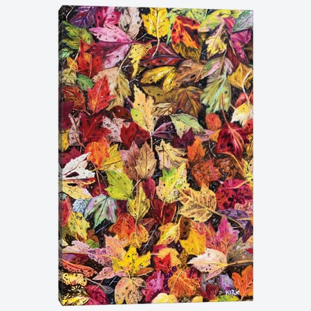 Fallen Autumn Canvas Print #JLK114} by Jerry Lee Kirk Canvas Artwork