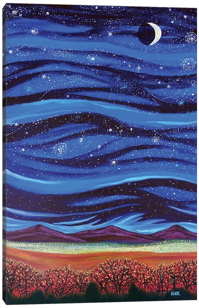 In The Heavens As On Earth Canvas Art Print - Jerry Lee Kirk