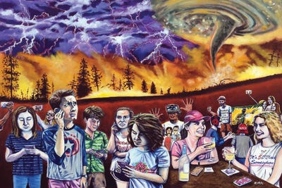 This Is Why The World Will End by Jerry Lee Kirk framed wall art