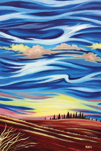 Sky Dance by Jerry Lee Kirk canvas print