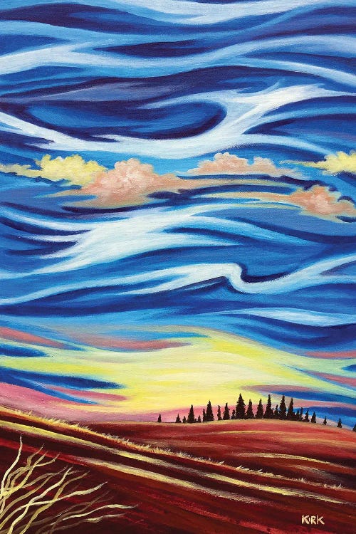 Sky Dance by Jerry Lee Kirk wall art