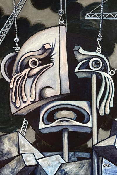 Robots: Deconstruction Of Grief by Jerry Lee Kirk