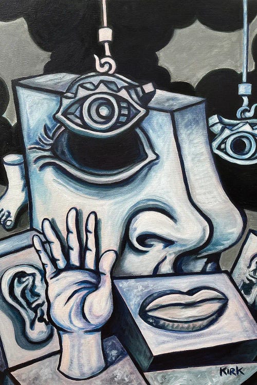 Some Assembly Required by Jerry Lee Kirk wall art