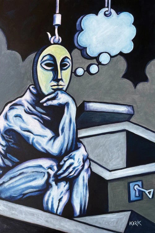 Thinking Outside Of The Box by Jerry Lee Kirk wall art