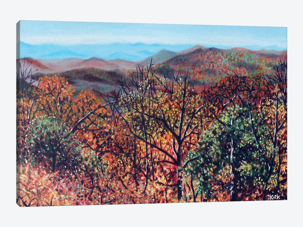 Blueridge Vista by Jerry Lee Kirk 1-piece Canvas Wall Art