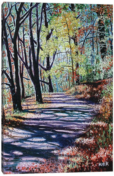 Chetola Trail Canvas Art Print - Jerry Lee Kirk