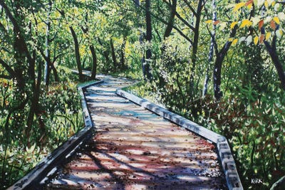 4 Mile Creek Greenway by Jerry Lee Kirk canvas print