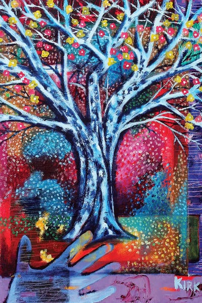 Dreaming Tree by Jerry Lee Kirk acrylic art print