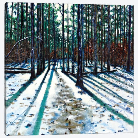 Into The Woods Canvas Print #JLK40} by Jerry Lee Kirk Canvas Art Print