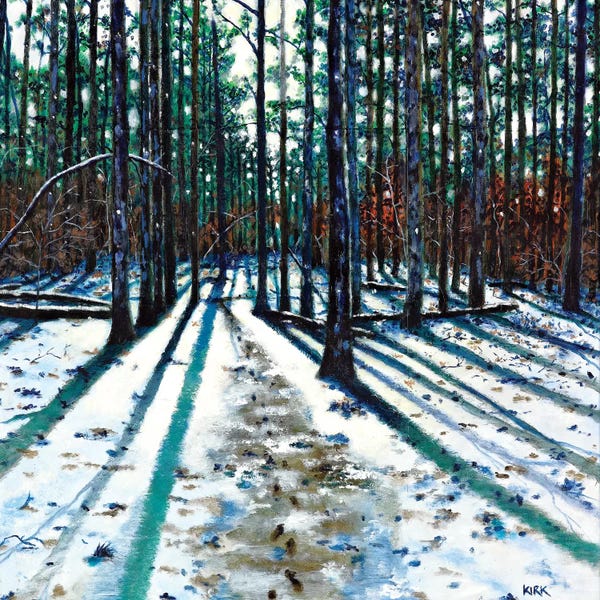 Rustic Winter: Into The Woods by Jerry Lee Kirk