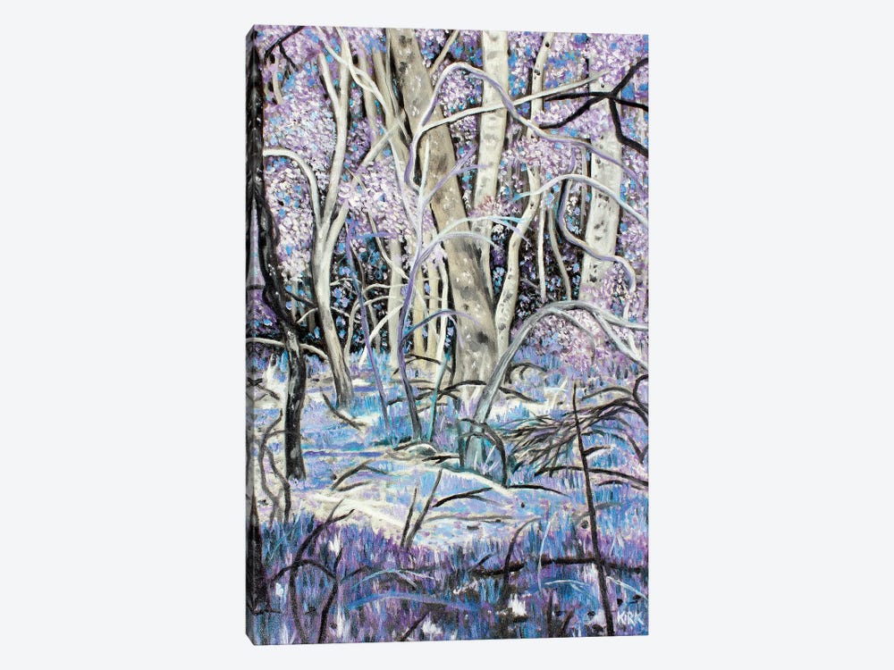 Lavender Woods by Jerry Lee Kirk 1-piece Canvas Wall Art