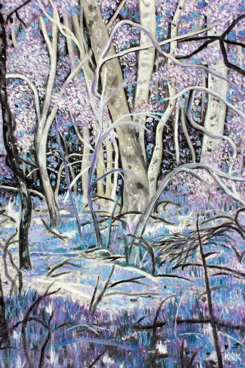 Lavender Woods by Jerry Lee Kirk wall art