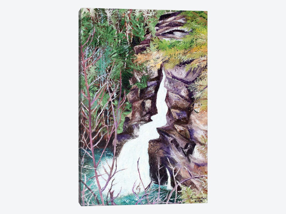 Linville Falls by Jerry Lee Kirk 1-piece Canvas Wall Art
