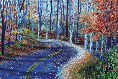 Road To Asheville by Jerry Lee Kirk acrylic art print