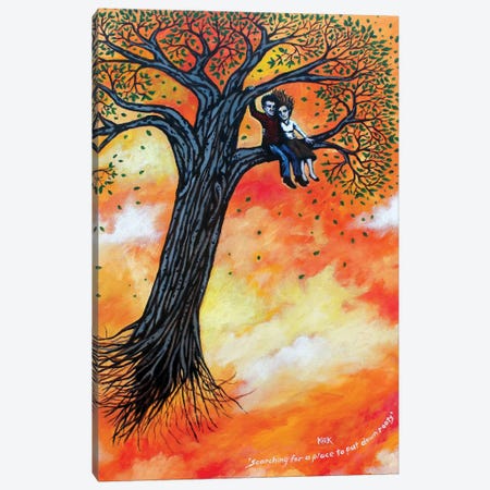 Searching For Place To Put Down Roots Canvas Print #JLK54} by Jerry Lee Kirk Canvas Art Print