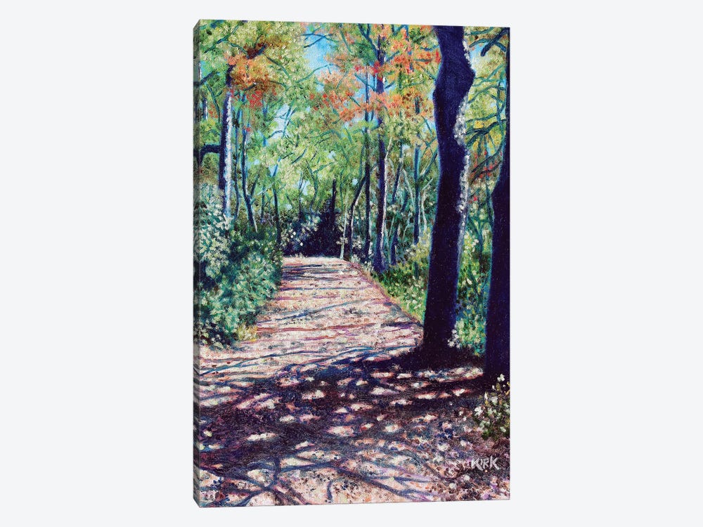 Shadows On The Trail by Jerry Lee Kirk 1-piece Canvas Print
