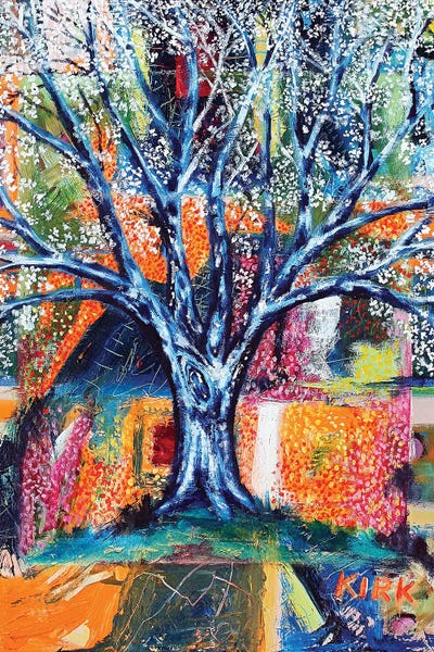 Spring Tree by Jerry Lee Kirk canvas print