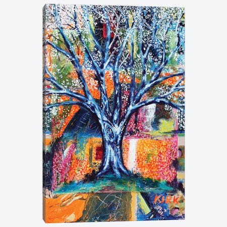 Spring Tree Canvas Print #JLK59} by Jerry Lee Kirk Canvas Wall Art