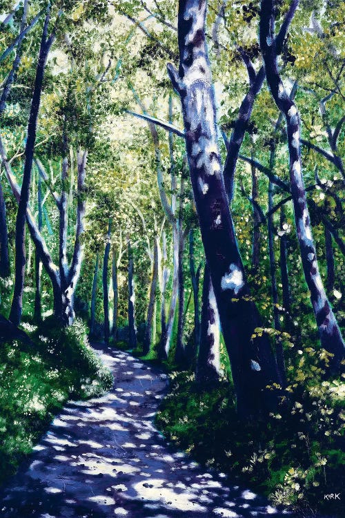 Summer Woods by Jerry Lee Kirk wall art