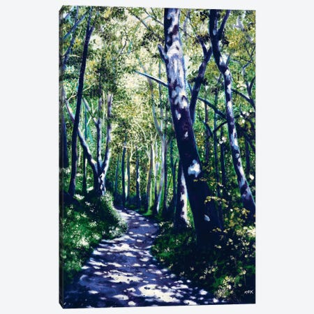 Summer Woods Canvas Print #JLK61} by Jerry Lee Kirk Canvas Print