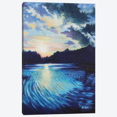 Sunset On Chetola Canvas Print #JLK63} by Jerry Lee Kirk Canvas Print