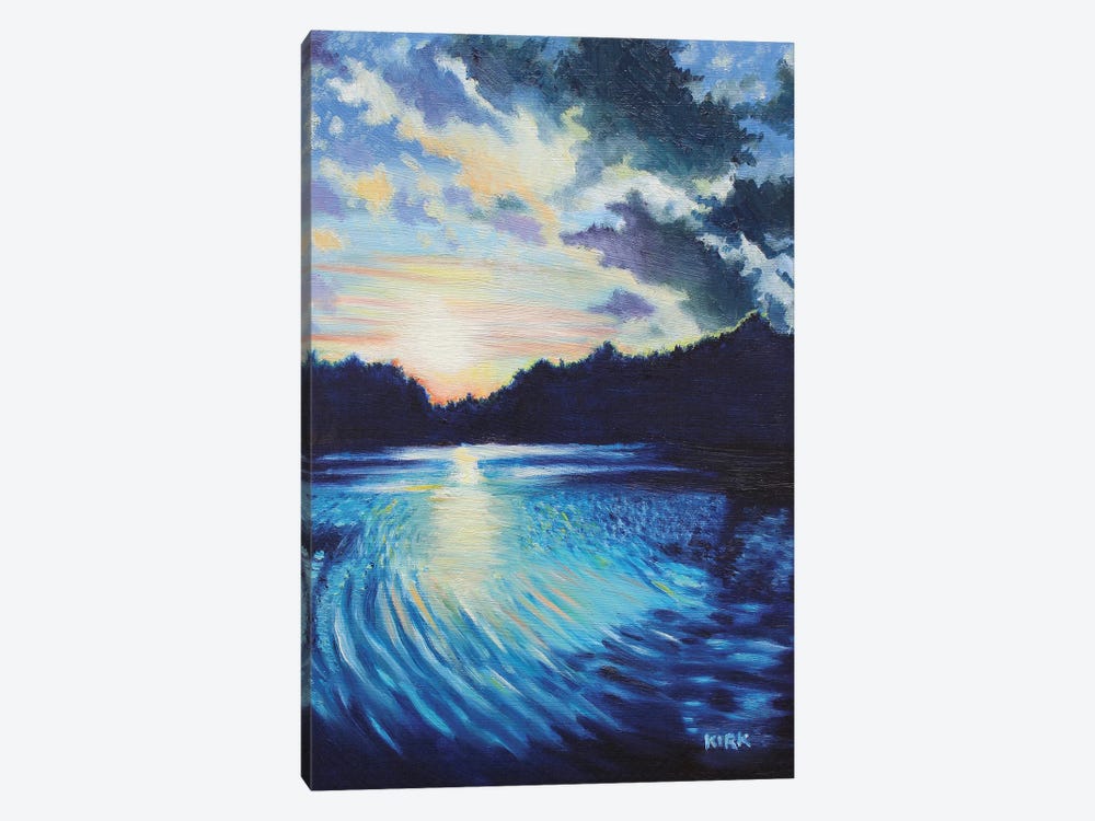 Sunset On Chetola by Jerry Lee Kirk 1-piece Canvas Artwork