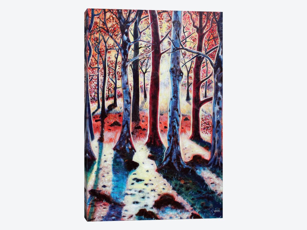 Sunset Woods by Jerry Lee Kirk 1-piece Canvas Art