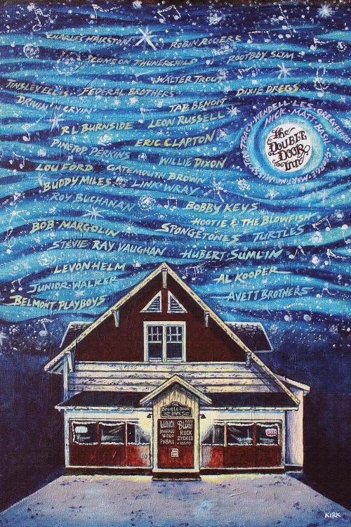 The Doubledoor Inn by Jerry Lee Kirk wall art