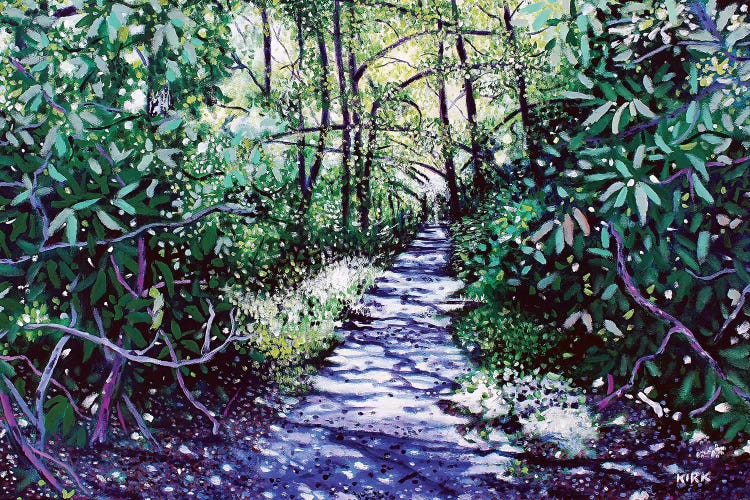 The Glen Burney Trail by Jerry Lee Kirk wall art