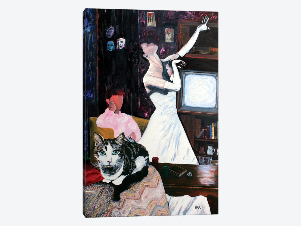 This Elegant Muse by Jerry Lee Kirk 1-piece Art Print