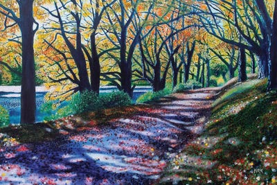 Autumn Canopy by Jerry Lee Kirk acrylic art print