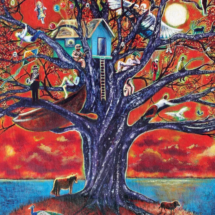 Tree Of Life, Death, & Everything In-Between by Jerry Lee Kirk wall art