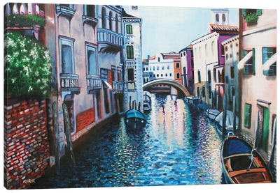 Venice Canvas Art Print - Jerry Lee Kirk