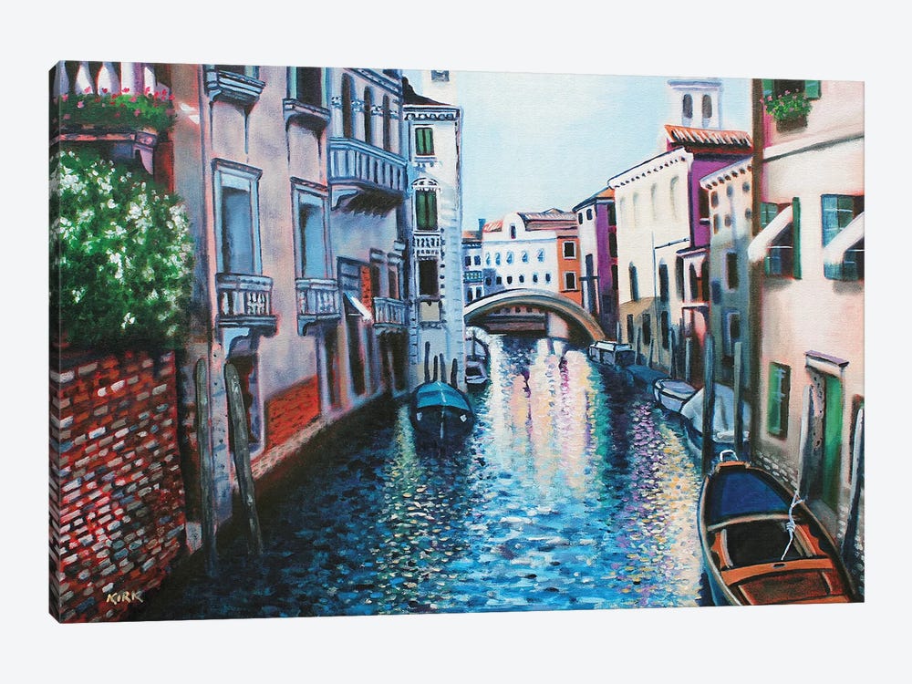Venice by Jerry Lee Kirk 1-piece Canvas Art Print