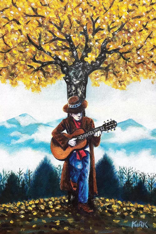 Ballad For The Last Tree Of Autumn by Jerry Lee Kirk wall art