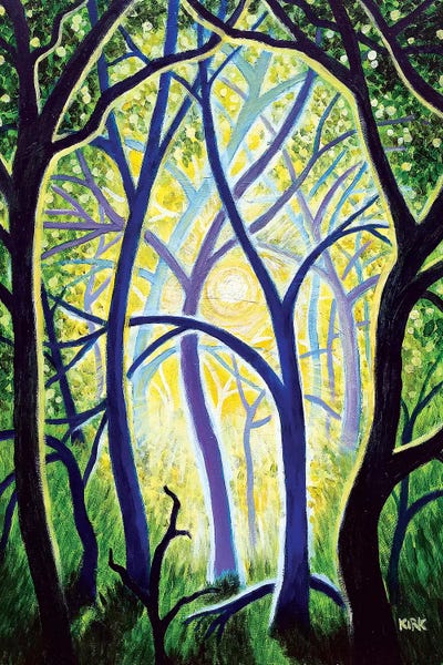 The Trees Dance A Ballet by Jerry Lee Kirk canvas print