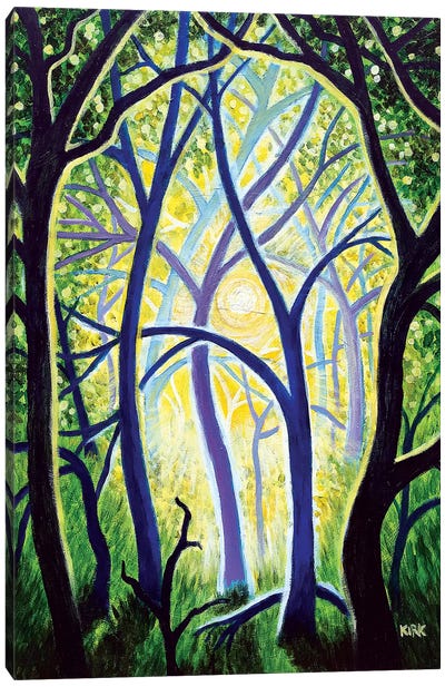The Trees Dance A Ballet Canvas Art Print - Jerry Lee Kirk