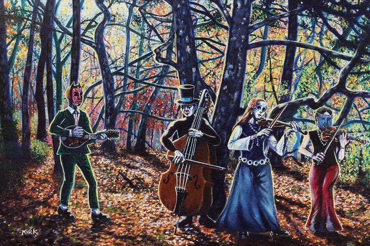 Ode To Autumn by Jerry Lee Kirk wall art