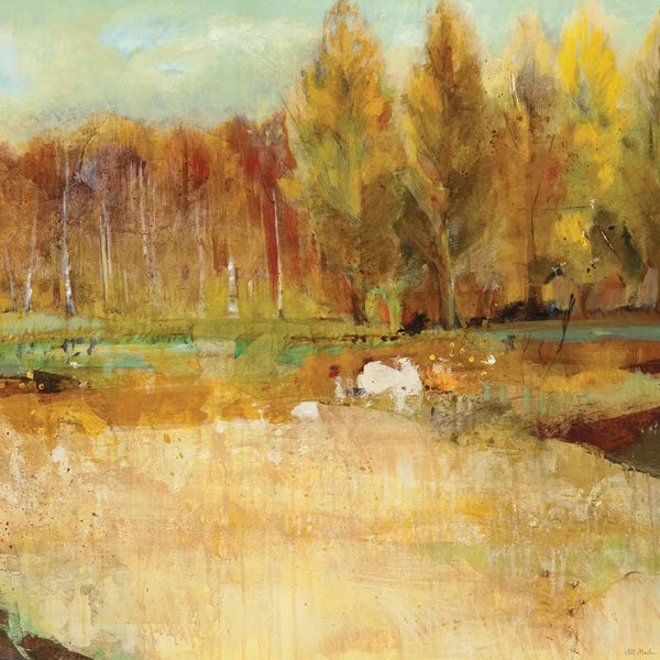 Third And Wall Art Group: Field of Trees    by Jill Martin