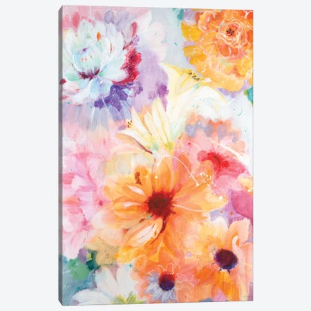 Floral Array Canvas Print #JLL123} by Jill Martin Canvas Art Print