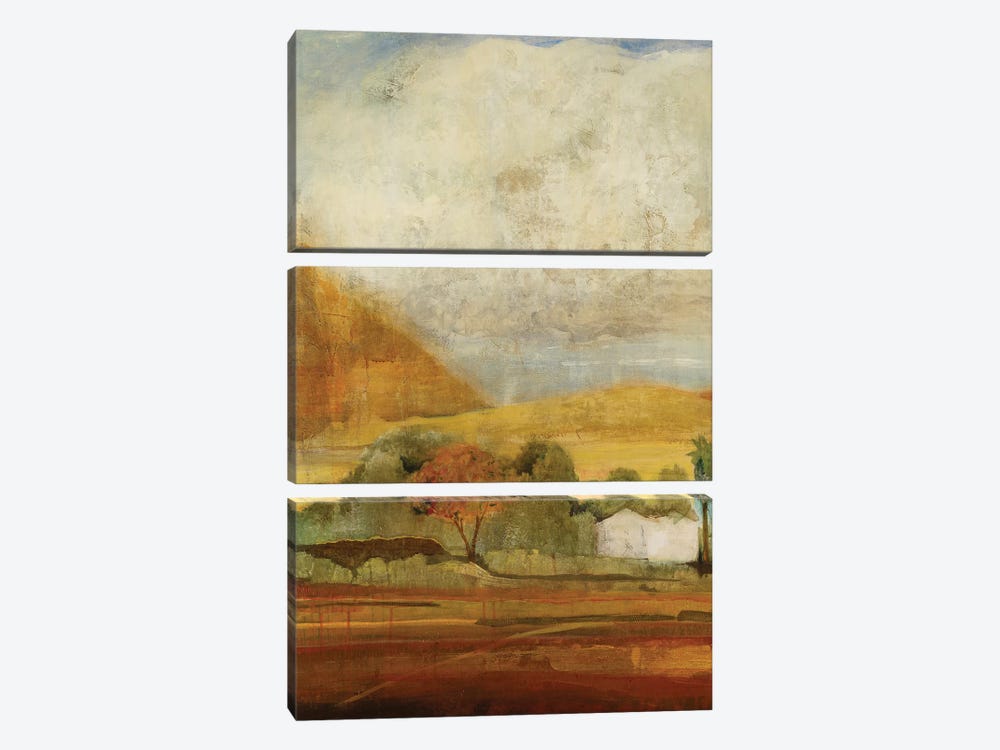 French Landscape II    by Jill Martin 3-piece Canvas Print