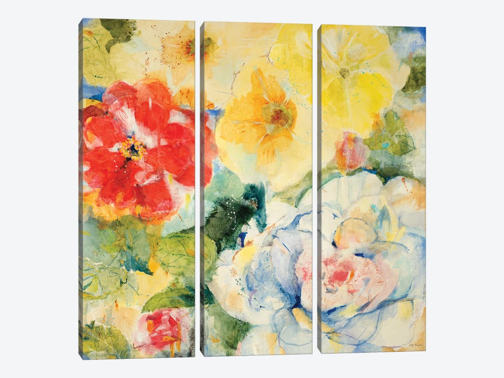 Late Morning  by Jill Martin 3-piece Canvas Print