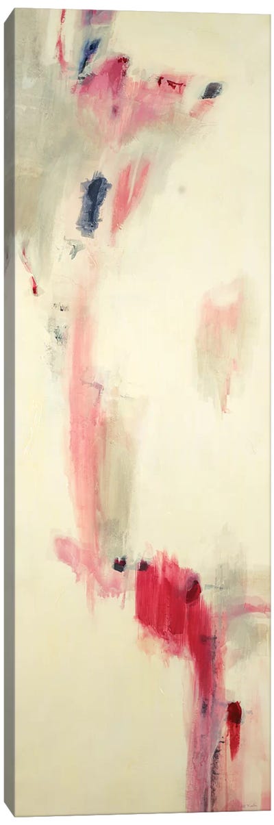 Pink, Grey Algorithm  Canvas Art Print - Jill Martin