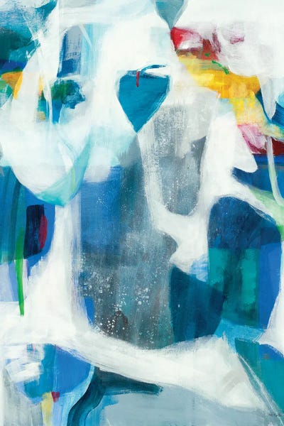 Jill Martin: Walking By The Pond by Jill Martin