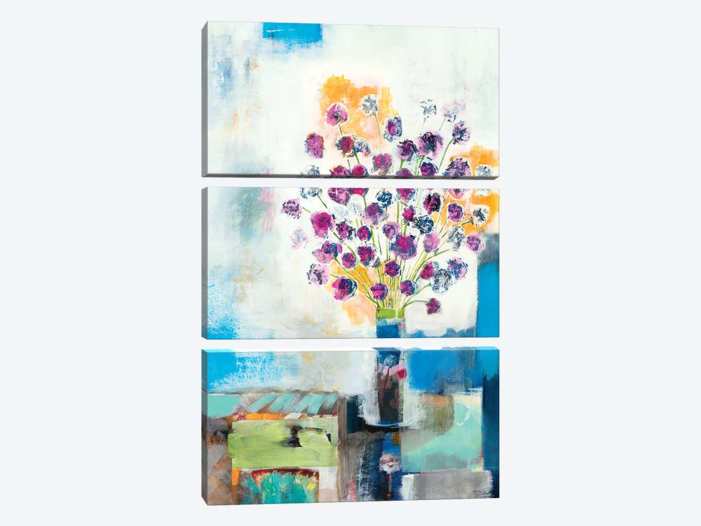 On A Quiet Day by Jill Martin 3-piece Canvas Print