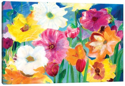 Garden Talks I Canvas Art Print - Jill Martin