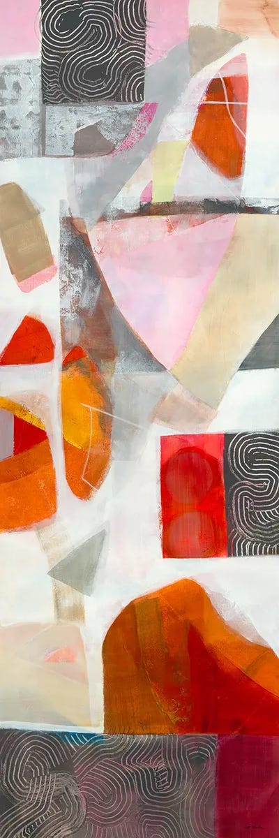 Steeped In Red by Jill Martin canvas print