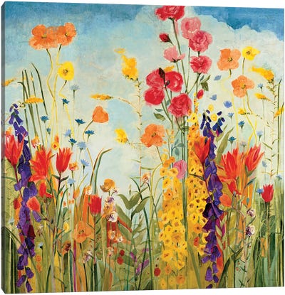 Laughter Canvas Art Print - Best Selling Floral Art